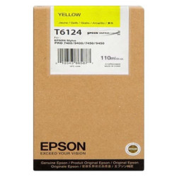 Blækpatron C13T612400 gul Original Epson (220ml)