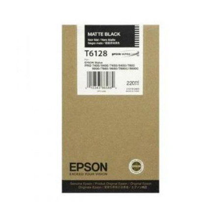 Blækpatron C13T612800 mat sort Original Epson (220ml)