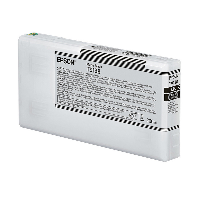 Blækpatron C13T913800 mat sort Original Epson