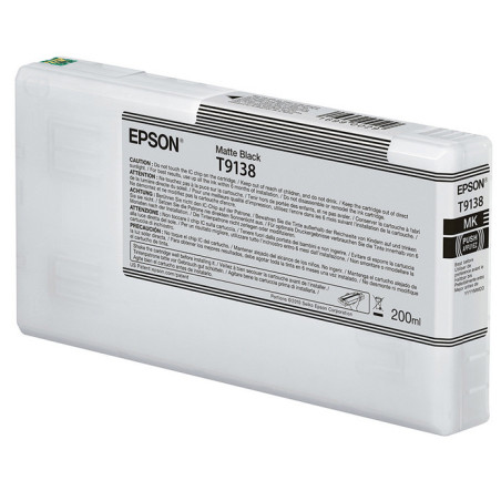 Blækpatron C13T913800 mat sort Original Epson