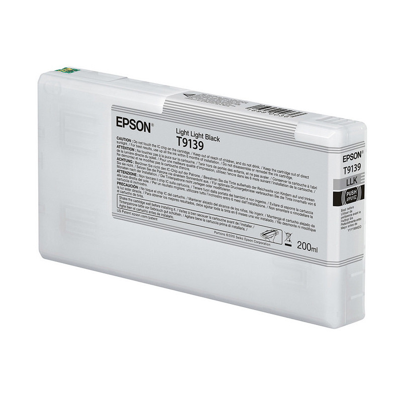 Blækpatron C13T913900 lys lys sort Original Epson
