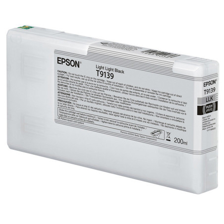 Blækpatron C13T913900 lys lys sort Original Epson