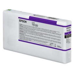Blækpatron C13T913D00 Violet T913D 200ml Original Epson