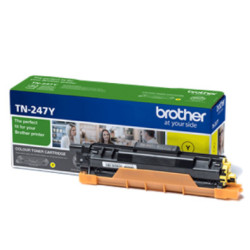 Laser toner TN247Y Gul original Brother (2.300s)