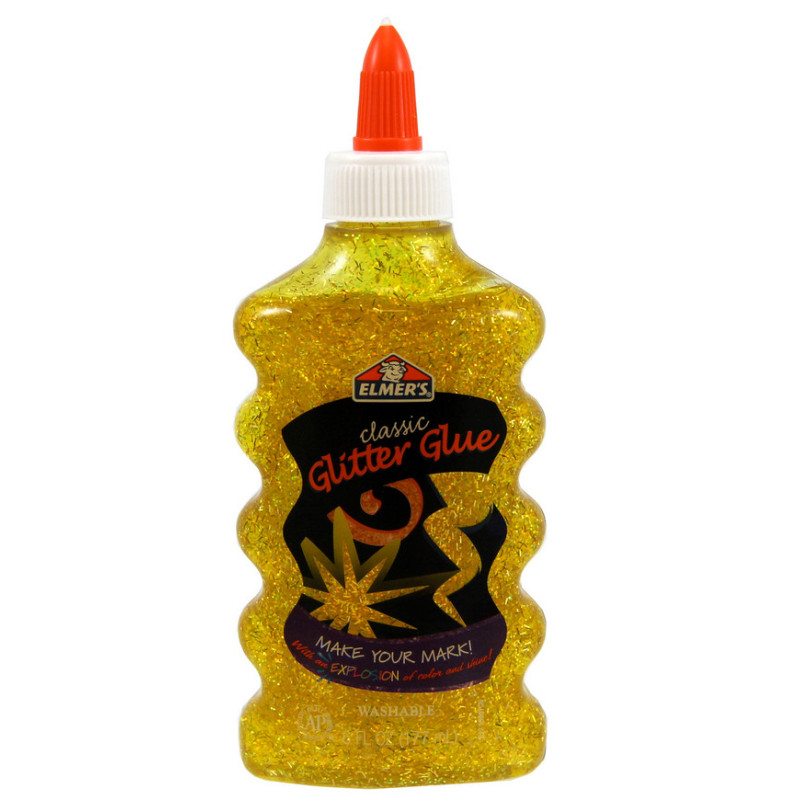 Glitter lim guld 177ml