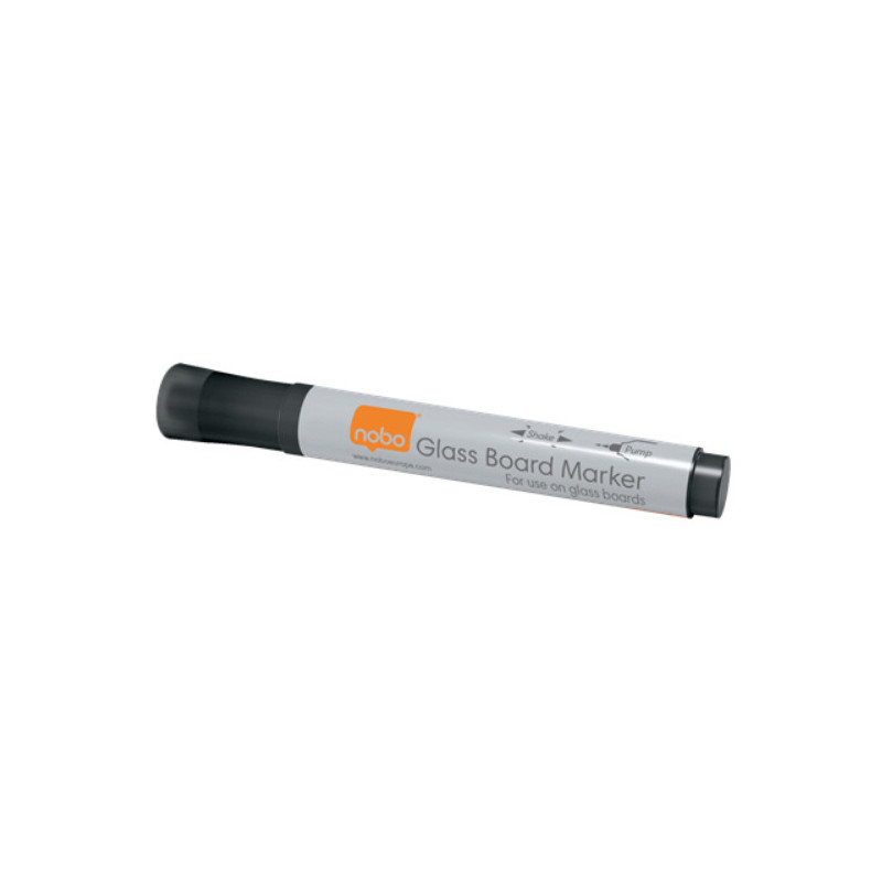 Whiteboard marker glas sort (4 stk) Whiteboard marker glas sort (4 stk)