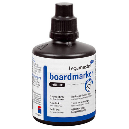 Legamaster sort refill blæk til board markers 100ml 1199 01
