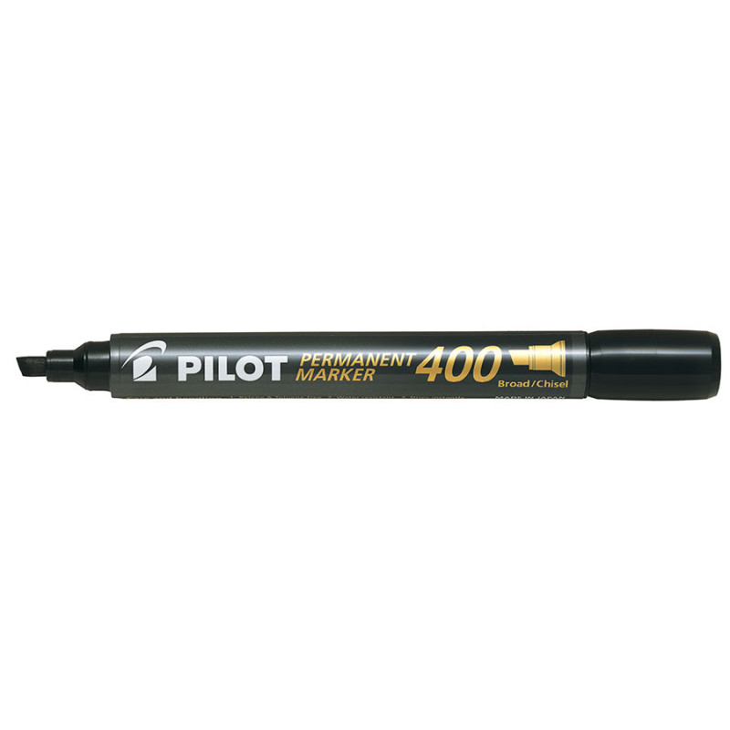 Marker Permanent 400 skrå sort