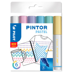 Marker Pintor Medium Pastel Mix 4