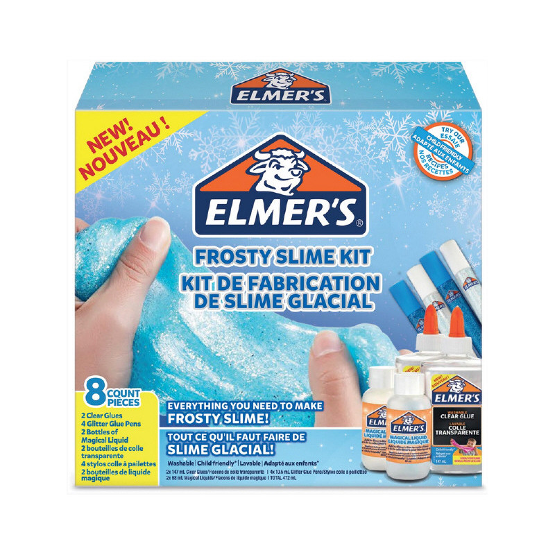 Slime Frosty starter kit med 8 dele Slime Frosty starter kit med 8 dele