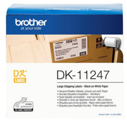 Brother DK-11247-DK11247 Fragt etiketter 103 x 164mm 180stk