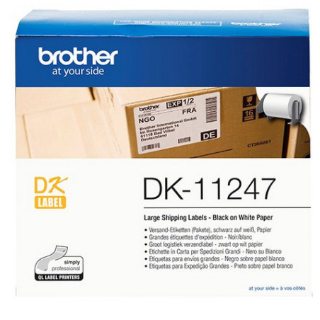 Brother DK-11247-DK11247 Fragt etiketter 103 x 164mm 180stk