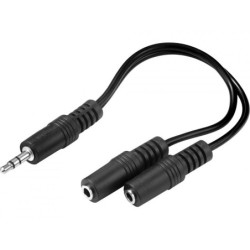 Sandberg MiniJack splitter 1- 2