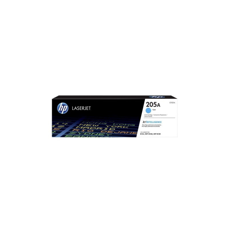LaserJet 205A cyan toner