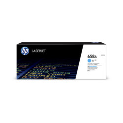 Color LaserJet 658A Cyan LaserJet Toner kassette 6K
