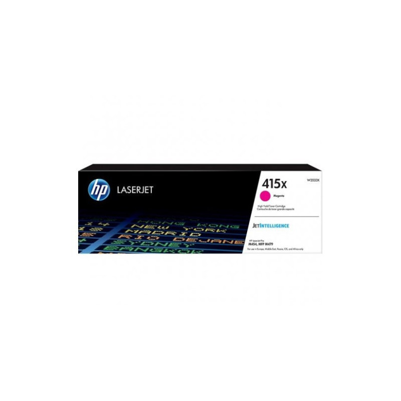 Color LaserJet 415X Magenta LaserJet Toner kassette 6K