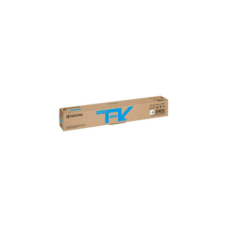 TK-8115C M8124 cyan toner 6K