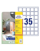 Produkt og QR code Etiketter