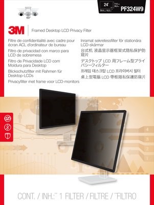 Privacy filter framed lightweight 23\'\' to 25\'\' (16:9), 3M 7100052483