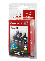 CLI-521CMY Vrdi pakke med alle tre farver, original Canon