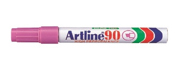 Marker 90 5.0 pink, Artline EK-90 PINK, 12stk