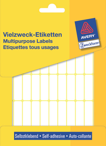 Avery 3320 Labels/Etiketter, hvide All-round 32x10 stor pakke 1144stk.