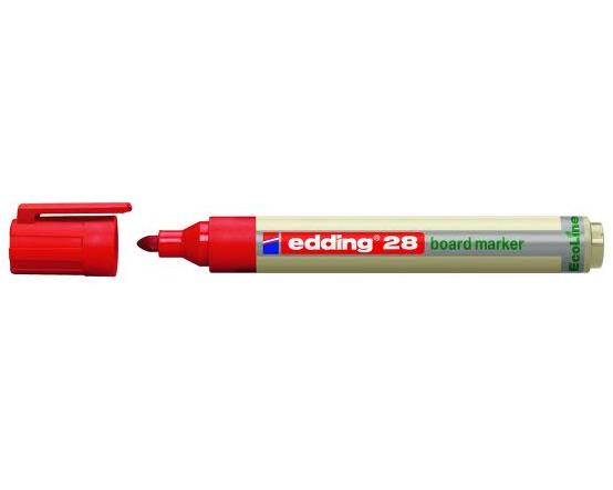 Edding 28-002 rd Ecoline boardmarker, rund spids 1,5-3mm (10stk.)