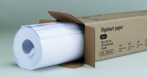 Legamaster Flipchart / Flipover papir, 5 x 20ark blokke, 156000