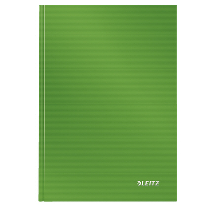 Notesbog Solid A5 Hardcover linjeret 80ark grn, 46670050, 6stk