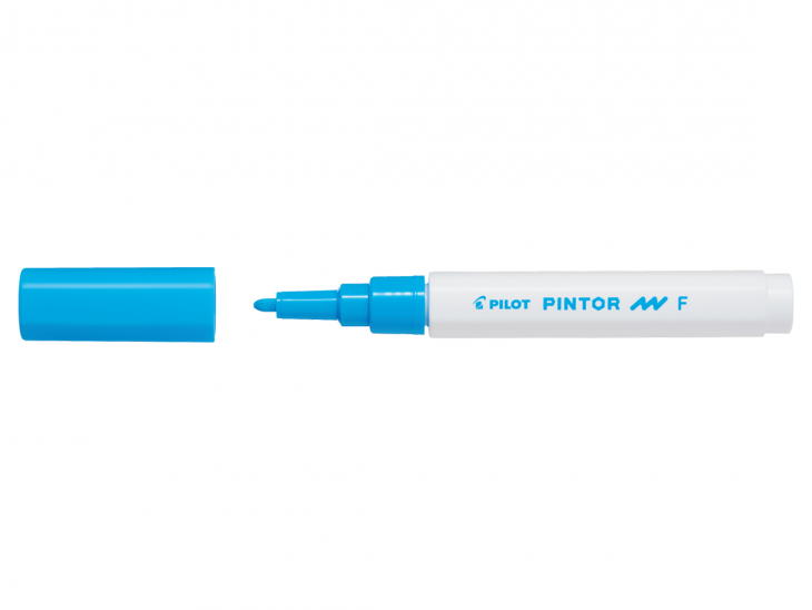 Marker Pintor Fine 1,0 lysebl, Pilot SW-PT-F-LB, 6stk