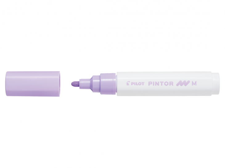 Marker Pintor Medium 1,4 pastel lilla, Pilot SW-PT-M-PV, 6stk
