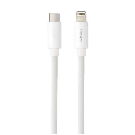 USB-C to Lightning, hvid (3m), PNY C-TC-LN-W01-10