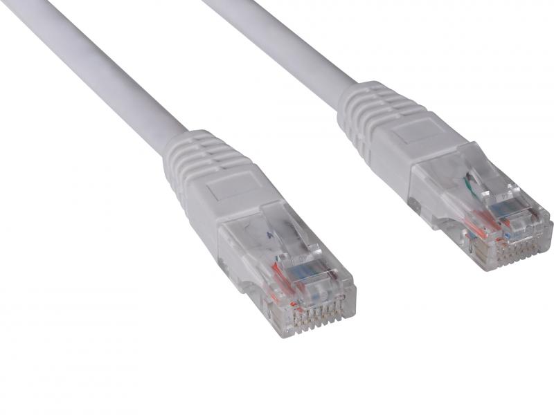 SAVER Network Cat 6 Cable, hvid (1m), Sandberg 306-93
