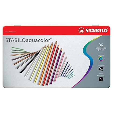 Stabilo 1636-5 Aquacolor farveblyanter 36stk