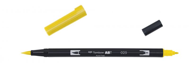 Marker ABT Dual Brush 025 lys orange, Tombow ABT-025, 6stk