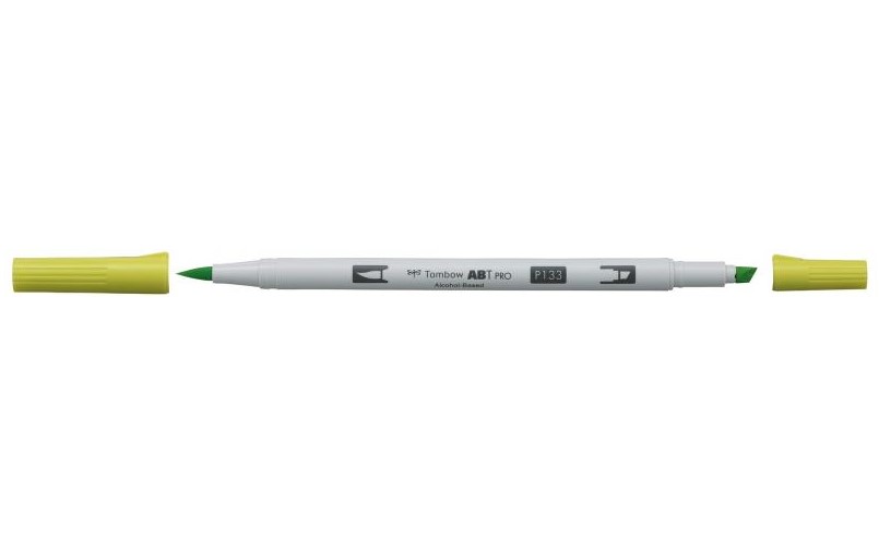 Marker ABT PRO Dual Brush 133 chartreuse, Tombow ABTP-133, 6stk