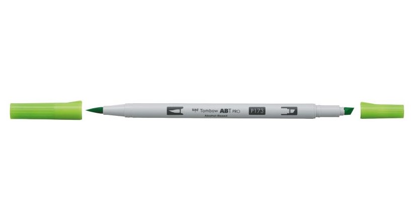 Marker ABT PRO Dual Brush 173 willow green, Tombow ABTP-173, 6stk