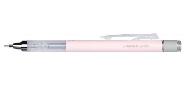 Stiftblyant MONO graph 0,5 pastel pink, Tombow SH-MG84, 6stk