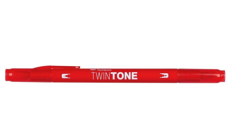 Marker TwinTone rd 0,3/0,8, Tombow WS-PK25, 6stk