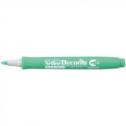 Artline Decorite Bullet 1.0mm pastel green, Artline EDF-1 PASTEL GREEN, 12stk