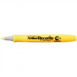 Artline Decorite Bullet 1.0mm yellow, Artline EDF-1 YELLOW, 12stk