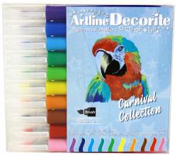 Decorite brush pastel 10-st, Artline EDF-FW10A Carnival