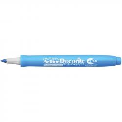 Artline Decorite Bullet 1.0mm metallic blue, Artline EDFM-1 METALLIC BLUE, 12stk