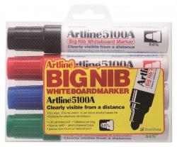 whiteboard Marker 5100A BIG 4-st, Artline EK-5100A/4W
