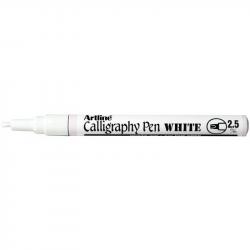 Artline 993 Calligraphy hvid, Artline EK-993 WHITE, 12stk