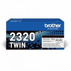 TWIN-pack sort toners (2 x 2,6K), Brother TN2320TWIN