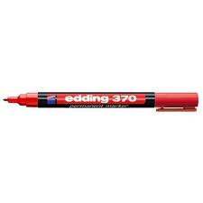 Edding 370-2 rd Permanent marker, rund spids 1mm (10stk.)
