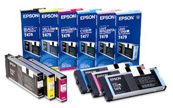 Stylus Pro 4880/4800 lys sort, Epson C13T605700