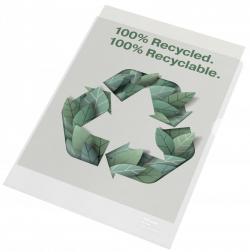 Omslag Recycled 100my A4 prg 100stk, Esselte 627496
