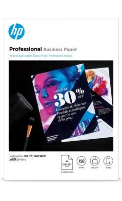 A4 glossy Professional Business paper 2-side 180g/m (150), HP 3VK91A
